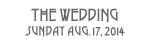 The Wedding